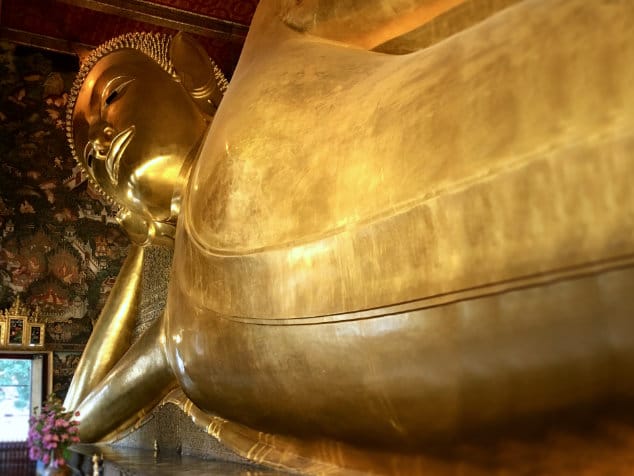 The lying Buddha in Wat Pho, Bangkok