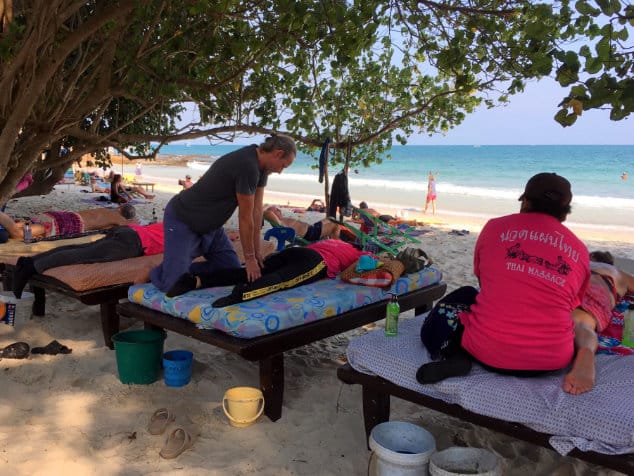SENSIB Thai Massage Zürich in Thailand am Strand