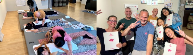 Thai Massage Course in Zurich.